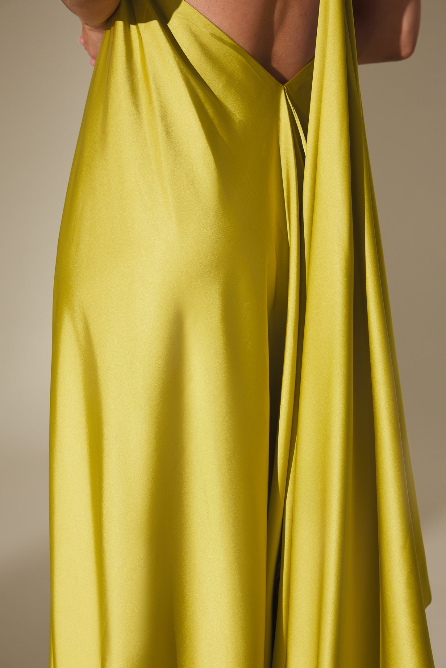 Rochie Elena maxi din satin