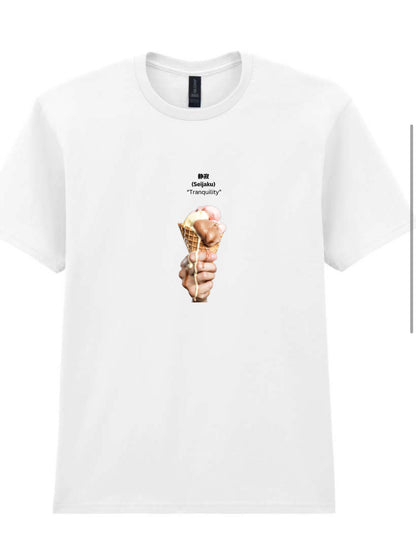 TRICOU DIN BUMBAC ORGANIC -  ICECREAM