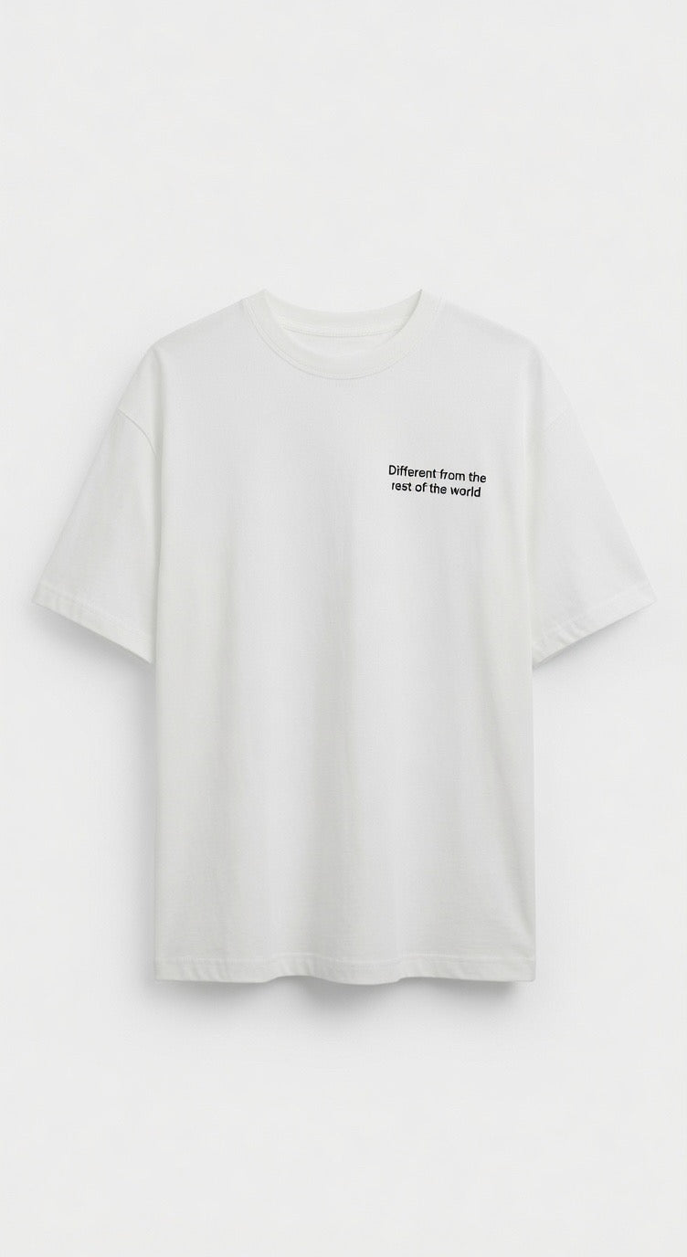 TRICOU DIN BUMBAC ORGANIC - DIFFERENT