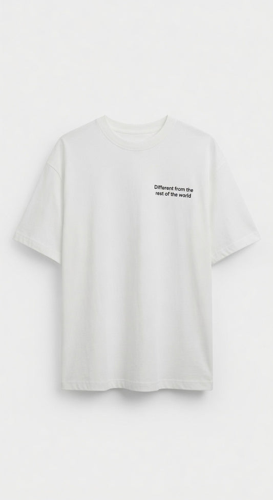 TRICOU DIN BUMBAC ORGANIC - DIFFERENT