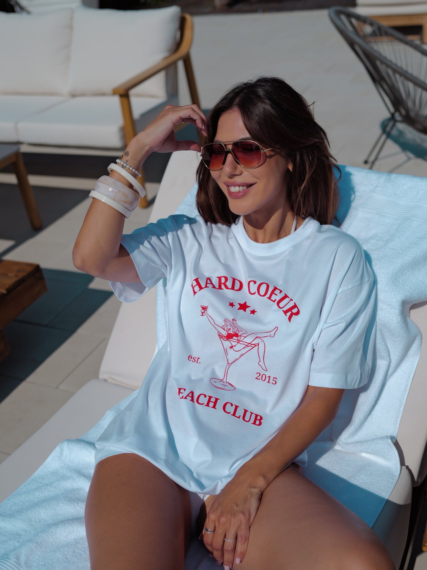 TRICOU DIN BUMBAC ORGANIC - BEACH CLUB