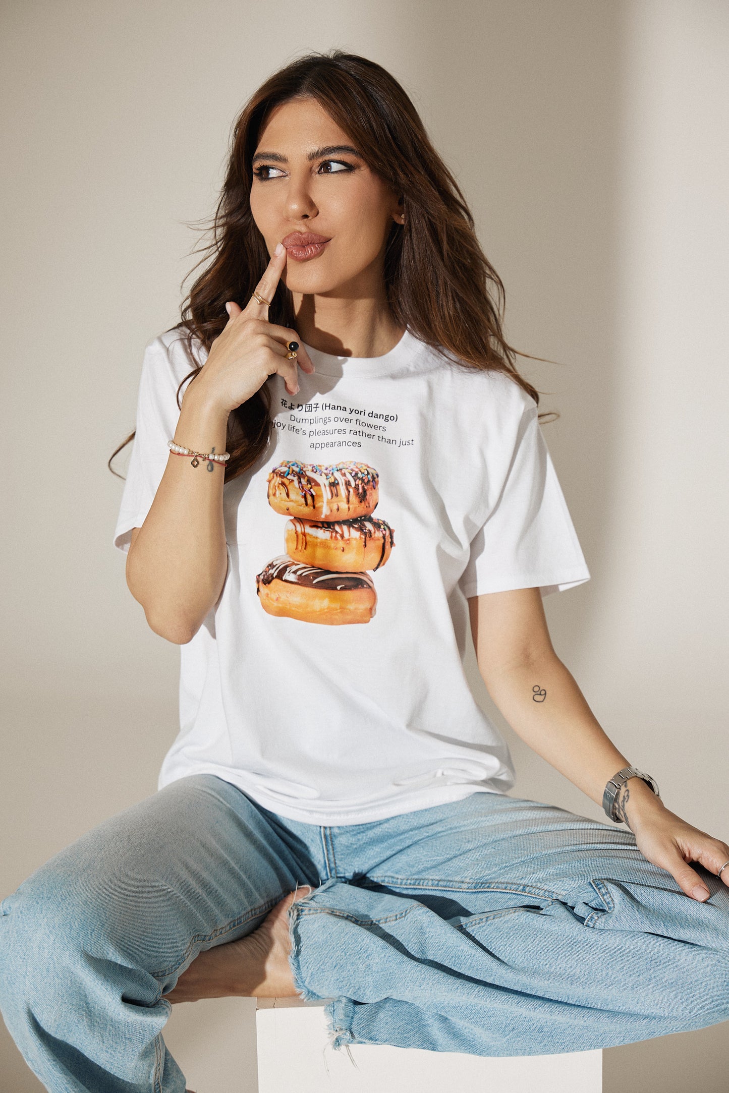 TRICOU DIN BUMBAC ORGANIC -  DONUTS