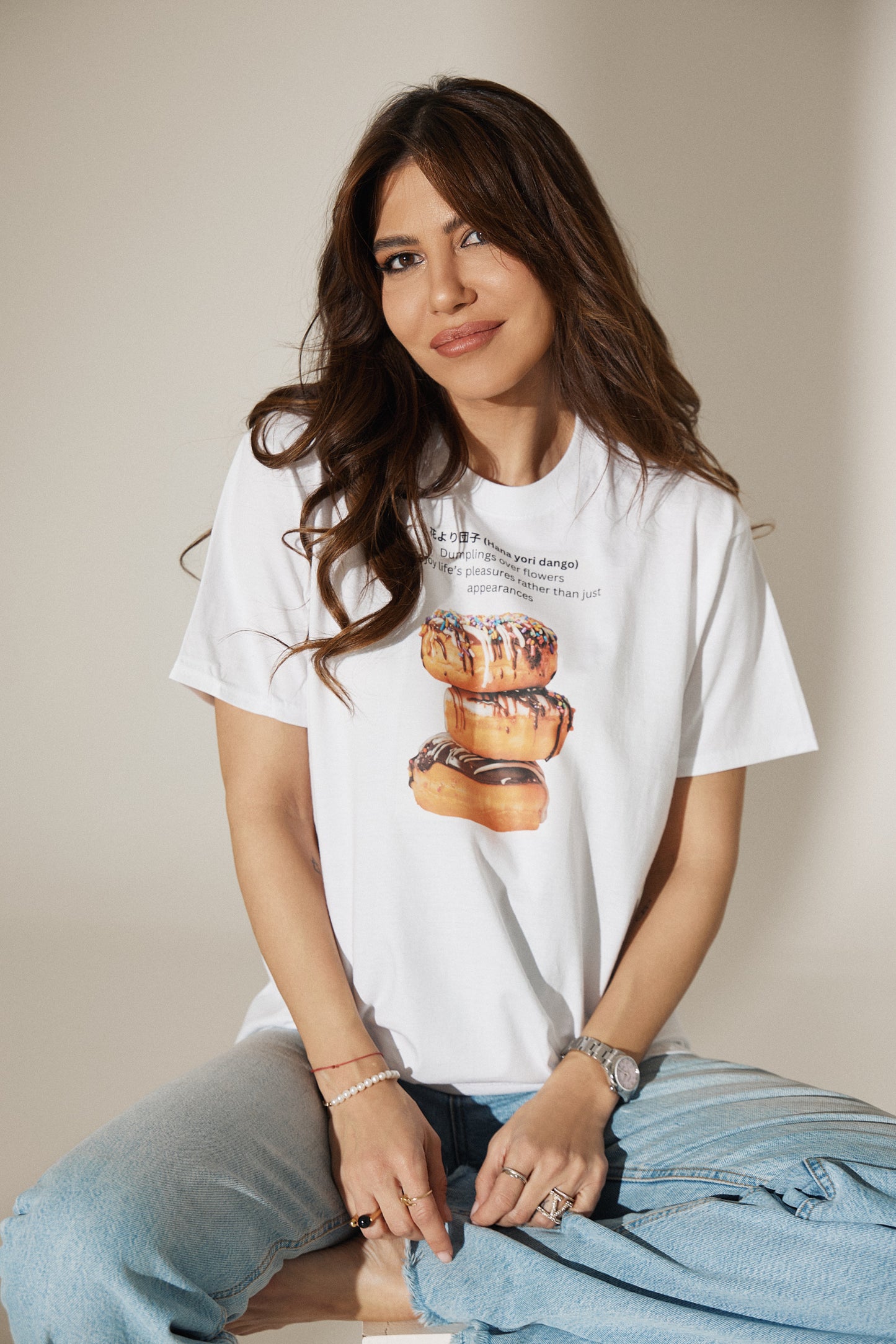 TRICOU DIN BUMBAC ORGANIC -  DONUTS